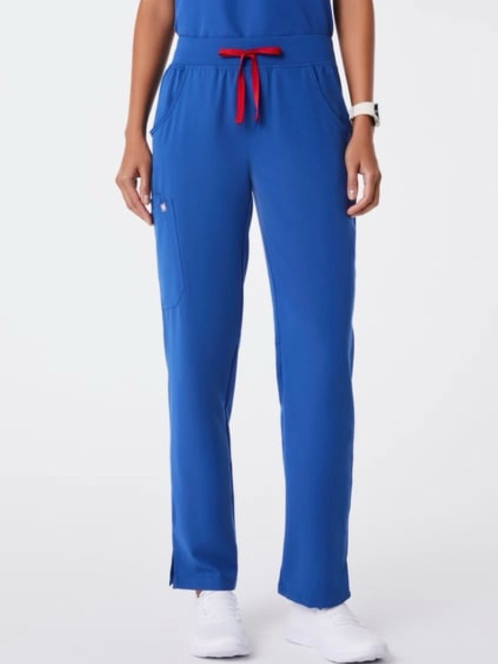 Figs Winning Blue Women's Kade Cargo Scrub Pants